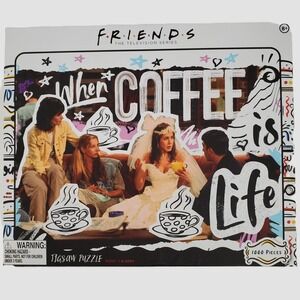 Paladone Friends TV Show 1000 Piece Puzzle When Coffee Is Life Central Perk